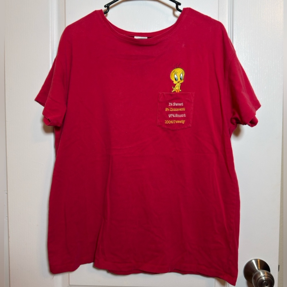 Vintage 90s Tweety Bird Large Tshirt